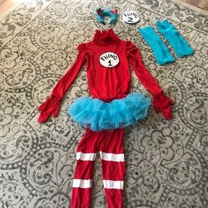 Thing 1, Thing 2 Girls Halloween Costume
